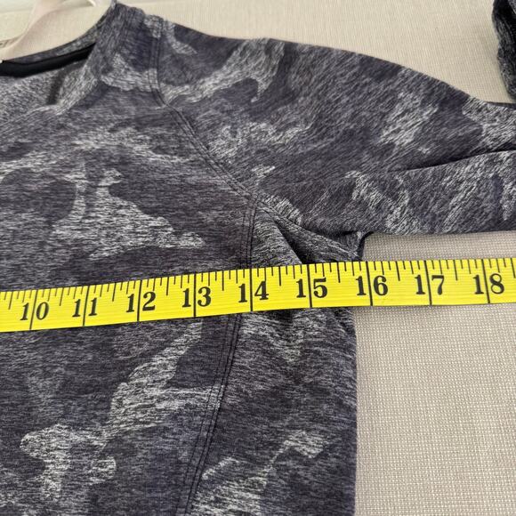 Lululemon Runderful Long Sleeve Incognito Camo HTR Black - Picture 9 of 11